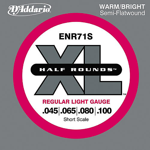 ENR71S Half Rounds Light Bass Strings