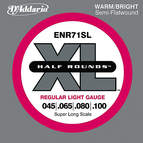 ENR71SL Half Rounds Light Bass Strings