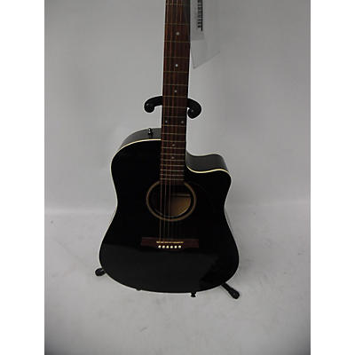 Seagull ENTOURAGE CTW BLACK GT QI Acoustic Guitar