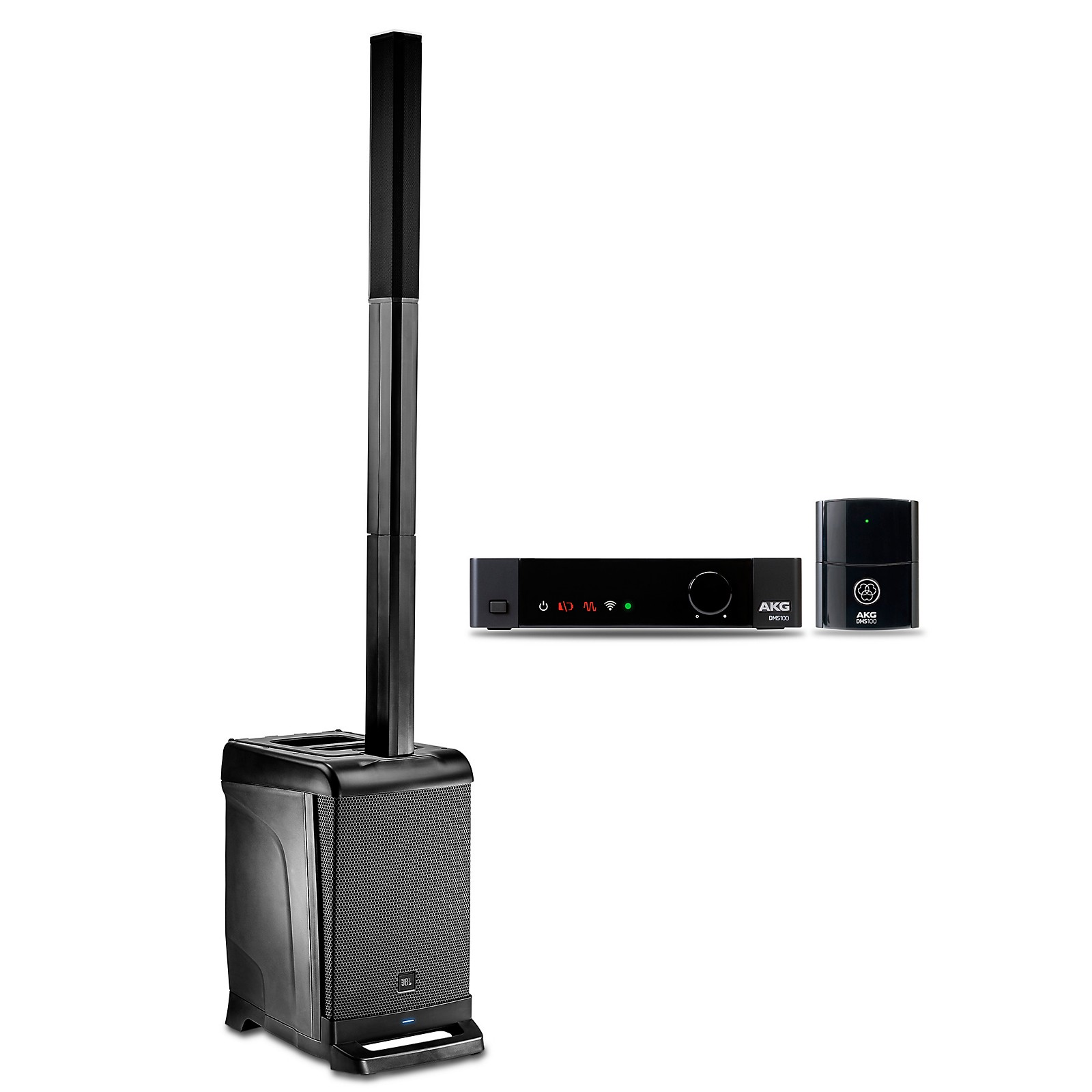 JBL EON ONE PA Package with DMS100 Wireless Instrument Mic Set