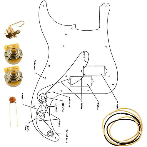EP-4139-000 Wiring Kit for Precision Bass