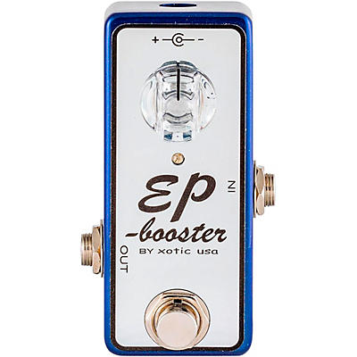 Xotic EP Booster Blue Limited Effects Pedal