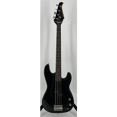 Silvertone EPJ027377 Electric Bass Guitar Black