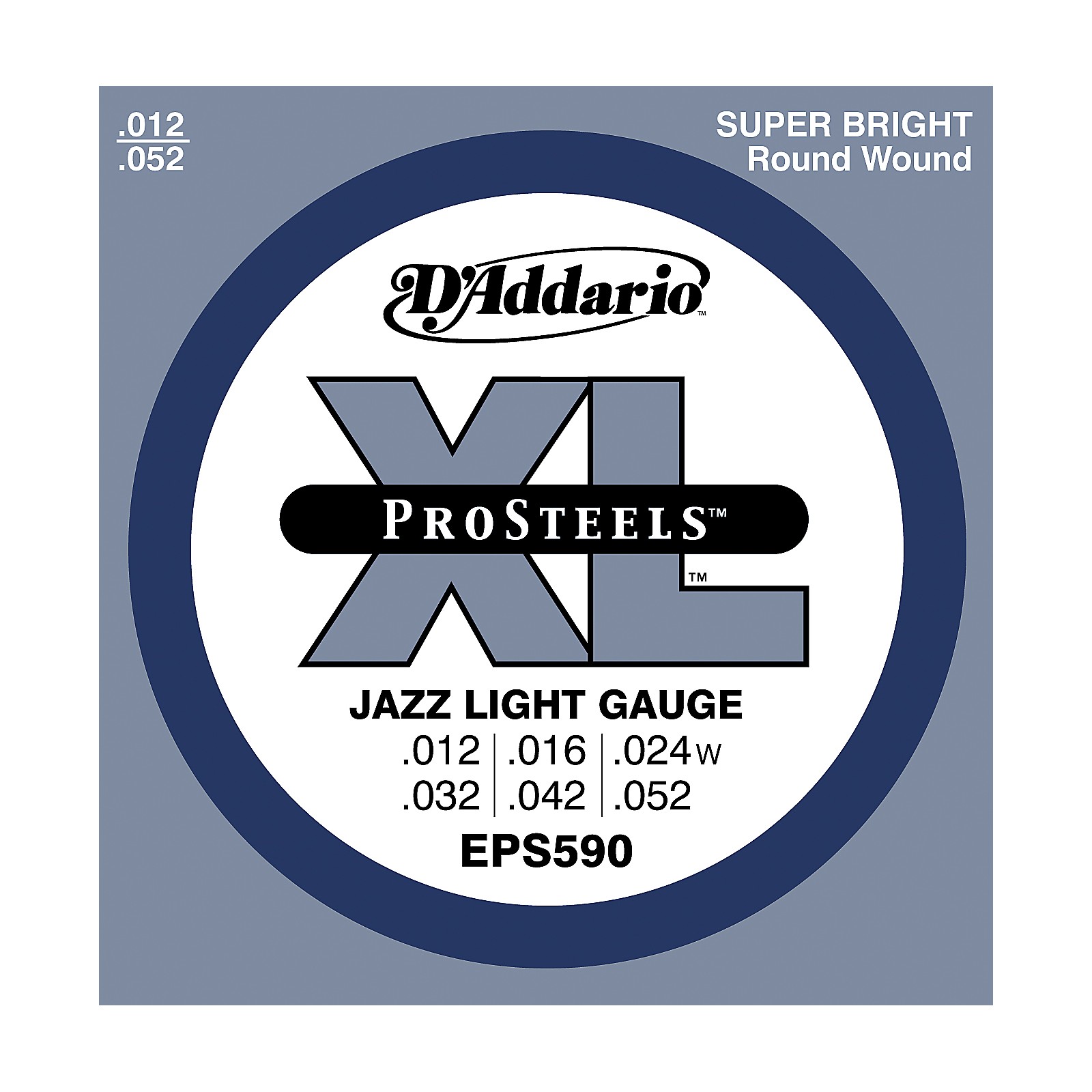 D'Addario EPS590 ProSteels Light Jazz Electric Guitar Strings Musician's Friend