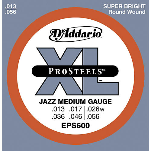 EPS600 ProSteels Jazz Medium Electric Guitar Strings