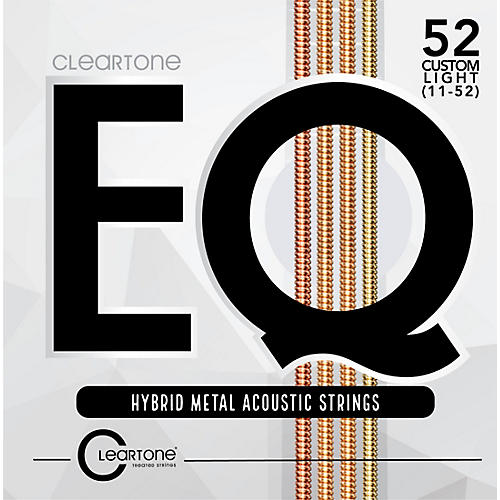 EQ - Hybrid Metal Series Custom Light Acoustic Guitar Strings (11-52)