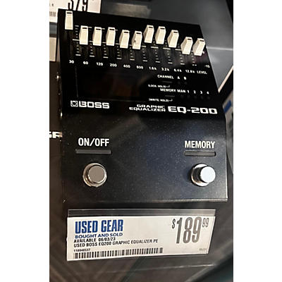 Boss EQ200 Graphic Equalizer Pedal
