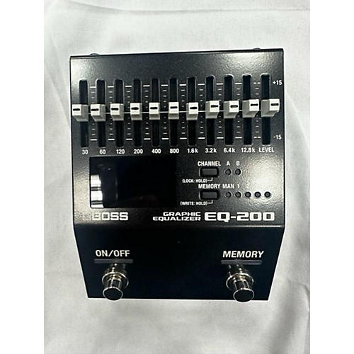 BOSS EQ200 Graphic Equalizer Pedal | Musician's Friend