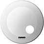 Evans EQ3 Coated White Resonant Bass Drum Head 18 in.