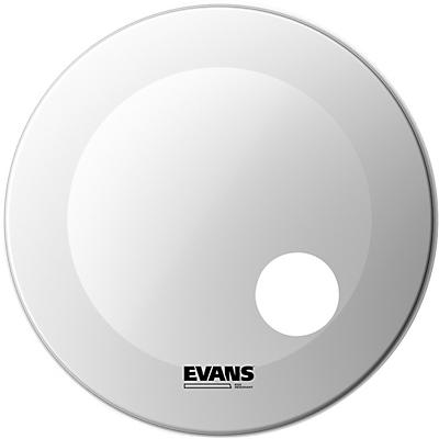 Evans EQ3 Coated White Resonant Bass Drum Head