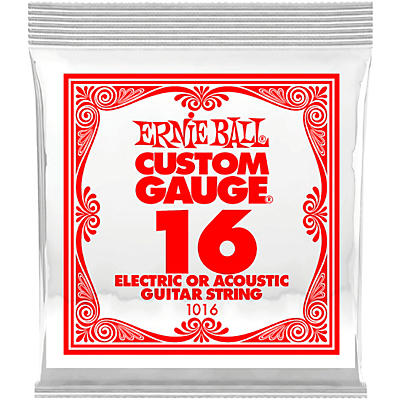 Ernie Ball ERNIE BALL 1016 .016GA SNGL ELEC STR