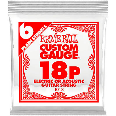Ernie Ball ERNIE BALL 1018 .018GA SNGL ELEC STR