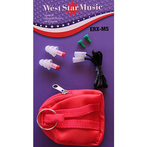 ERX-MS Earplugs In Soft Case With Cord