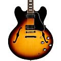 Gibson ES-335 '60s Block Guitar Center-Exclusive Semi-Hollow Electric Guitar - WalnutVintage Burst