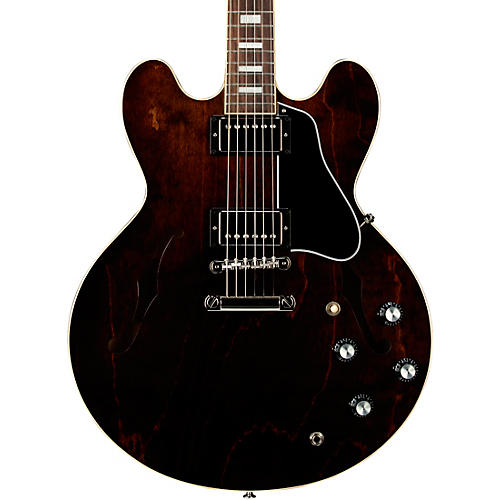 Gibson ES-335 '60s Block Guitar Center-Exclusive Semi-Hollow Electric Guitar - Walnut