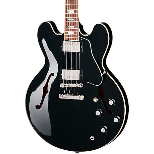 Gibson ES-335 '60s Block Guitar Center-Exclusive Semi-Hollow Electric Guitar Condition 2 - Blemished Ebony 197881340926
