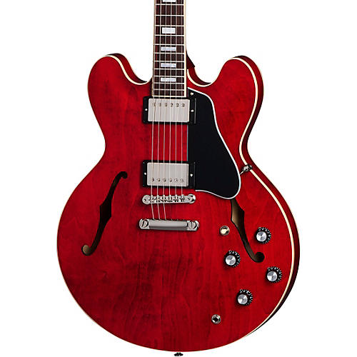 Gibson ES-335 '60s Block Guitar Center-Exclusive Semi-Hollow Electric Guitar Sixties Cherry