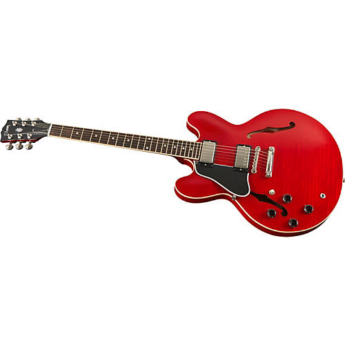 ES-335 Dot Left-Handed Electric Guitar with Figured Top