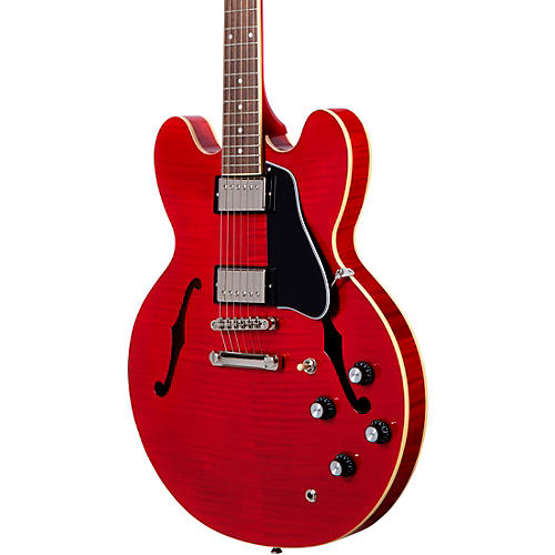 Epiphone ES-335 Figured w/Gibson USA Pickups Semi-Hollow Electric Guitar Condition 1 - Mint Cherry