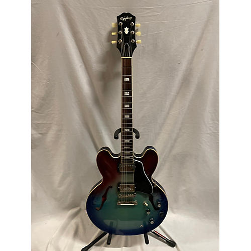 Epiphone ES-335 Hollow Body Electric Guitar Blue Sapphire