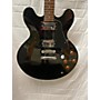 Used Carlo Robelli ES-335 Hollow Body Electric Guitar Black and White