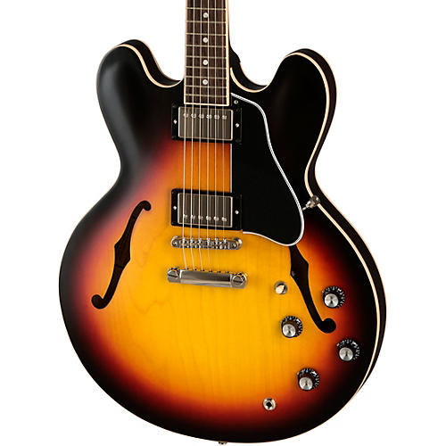 Gibson ES335 Satin SemiHollow Electric Guitar Sunset Burst Musician's Friend