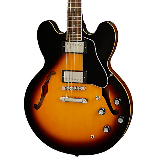 Epiphone ES-335 Semi-Hollow Electric Guitar Condition 1 - Mint Vintage Sunburst