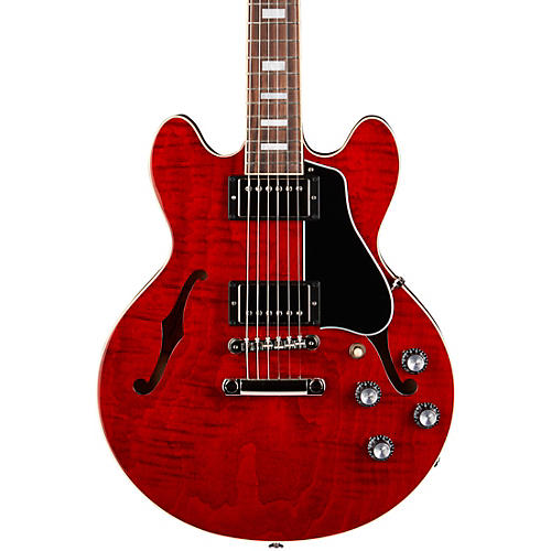 Gibson Es 339 Figured Semi Hollow Body Electric Guitar Sixties Cherry Musician S Friend