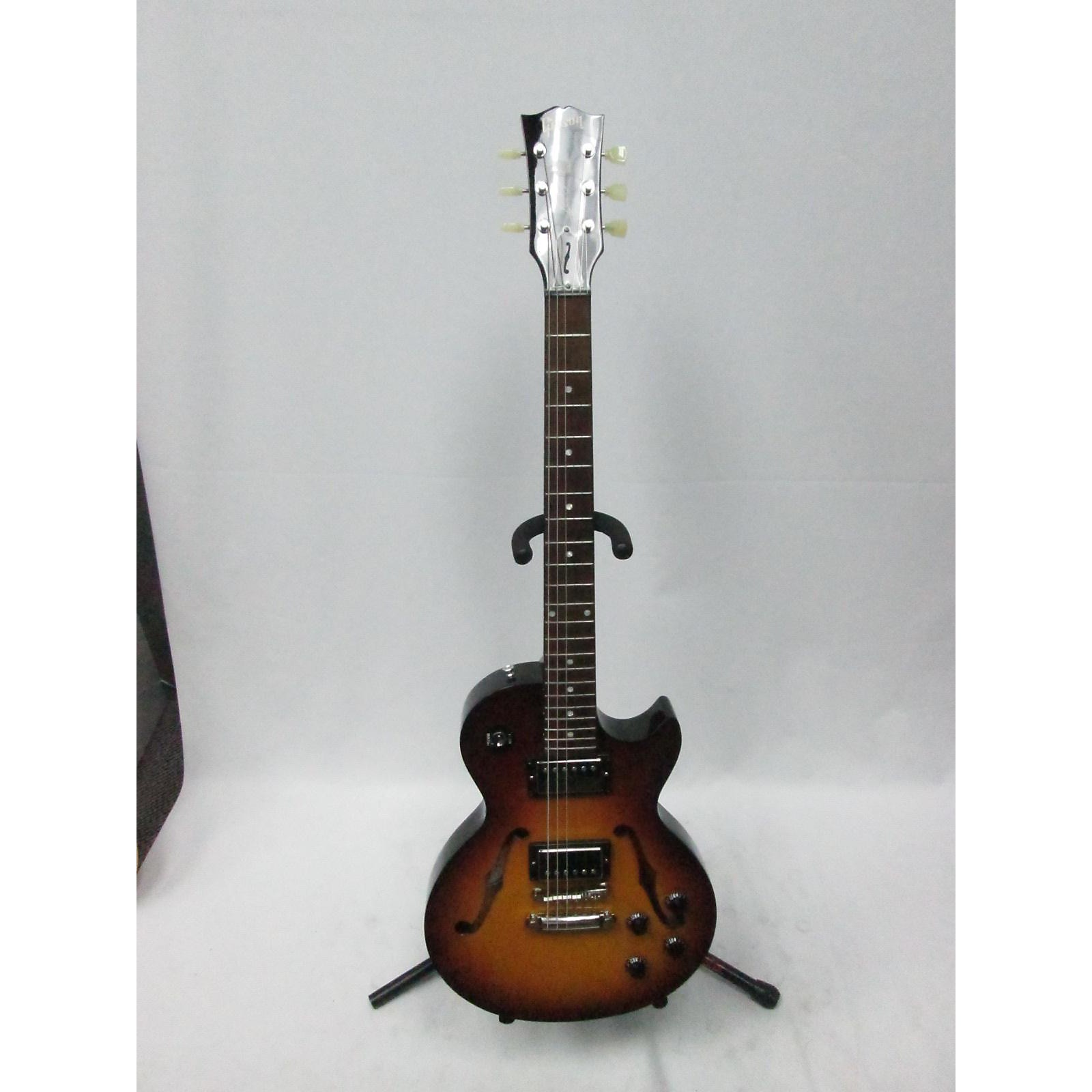 Used Gibson ES LES PAUL Hollow Body Electric Guitar Honey Burst