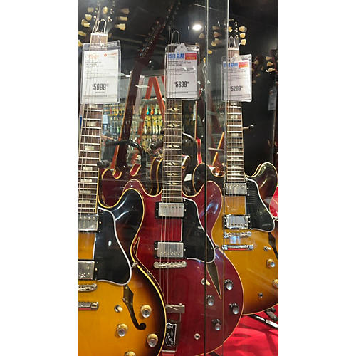 Gibson ES135 TRINI LOPEZ Hollow Body Electric Guitar Cherry