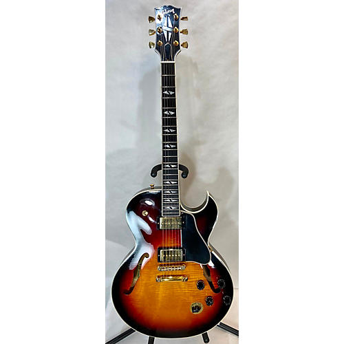 Gibson ES137 Custom Hollow Body Electric Guitar Tri Burst