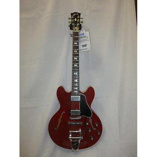 Gibson ES335 1963 Reissue Bigsby Memphis Hollow Body Electric Guitar Cherry