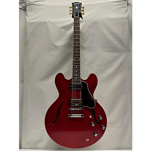 Gibson ES335 Dot Reissue Faded Hollow Body Electric Guitar Worn Cherry