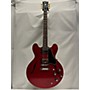 Used Gibson ES335 Dot Reissue Faded Hollow Body Electric Guitar Worn Cherry
