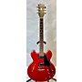 Used Gibson ES335 Dot Reissue Hollow Body Electric Guitar Cherry