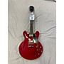 Used Gibson ES335 Dot Reissue Hollow Body Electric Guitar Red