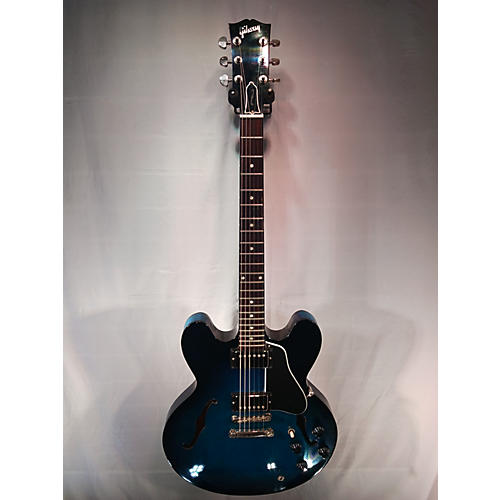 Gibson ES335 Dot Reissue Hollow Body Electric Guitar Blue Burst