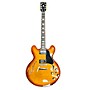 Used Gibson ES335 Figured Hollow Body Electric Guitar Iced Tea