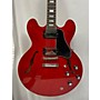Used Gibson ES335 Figured Hollow Body Electric Guitar Red