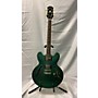 Used Epiphone ES335 Hollow Body Electric Guitar Inverness Green