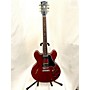 Used Gibson ES335 Hollow Body Electric Guitar Satin Red