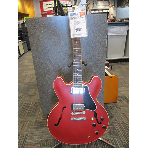 Gibson ES335 Hollow Body Electric Guitar Satin Cherry