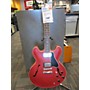 Used Gibson ES335 Hollow Body Electric Guitar Satin Cherry