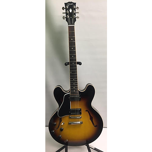 Gibson ES335 Left Handed Hollow Body Electric Guitar Sunburst