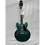 Used Epiphone ES335 Pro Hollow Body Electric Guitar Green