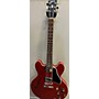 Used Gibson ES335 Satin Hollow Body Electric Guitar Satin Red