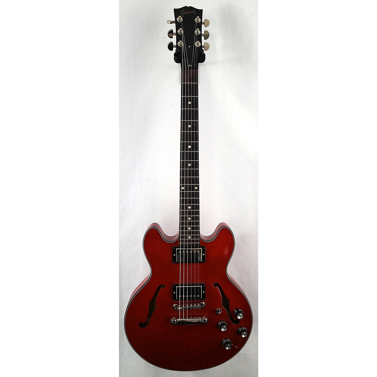 Used Gibson ES339 Hollow Body Electric Guitar Candy Apple Red