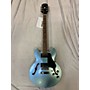 Used Epiphone ES339 Hollow Body Electric Guitar Metallic Blue