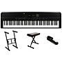 Kawai ES920 Digital Piano Essentials Bundle Black Black