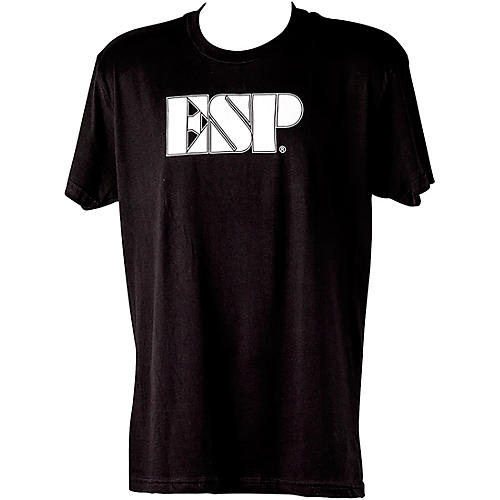 ESP ESP Block Logo Men's T-shirt Medium Black